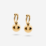 Pianegonda Orecchini a cerchio Amore - ASSOLUTO GOLD - Oro 18 kt