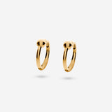 Pianegonda Orecchini a cerchio Infinito - ASSOLUTO GOLD - Oro 18 kt