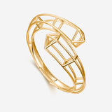 Pianegonda Bracciale rigido contrariè - KOSMOS GOLD - Oro 18 kt