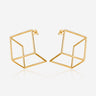 Pianegonda Orecchini a lobo piccoli - KOSMOS GOLD - Oro 18 kt