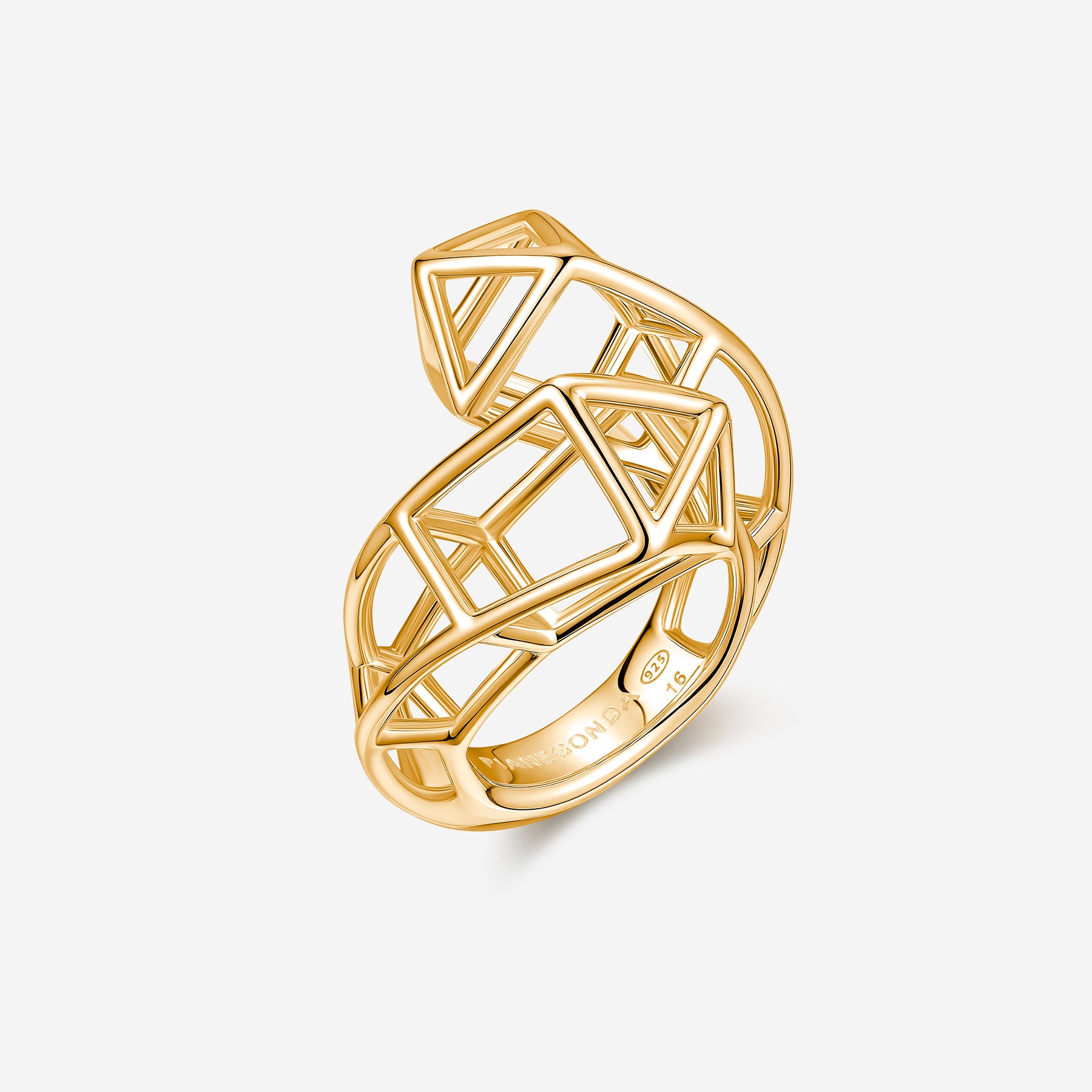 Pianegonda Anello contrariè - KOSMOS GOLD - Oro 18 kt