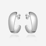 Pianegonda Orecchini semicerchio - CLIPEA - Argento 925‰
