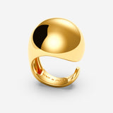 Pianegonda Anello sferico - MVP WARDROBE X PIANEGONDA - ottone, Placcatura Oro