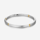 Pianegonda Bracciale rigido - IMPERFECTUM - Argento 925‰, Placcatura Oro