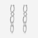 Pianegonda Orecchini lunghi a catena - ASSOLUTO - Argento 925‰