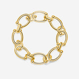 Pianegonda Bracciale a catena - ASSOLUTO - Argento 925‰, Placcatura Oro