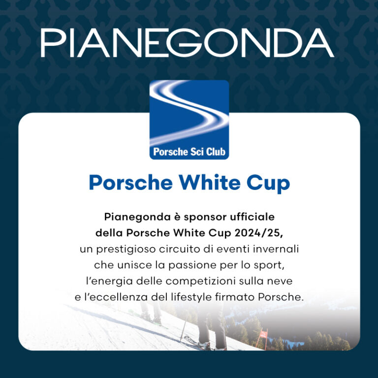 Pianegonda porsche white cup news